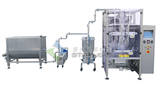 豆豉醬包裝生產(chǎn)線/袋裝醬料自動包裝生產(chǎn)線