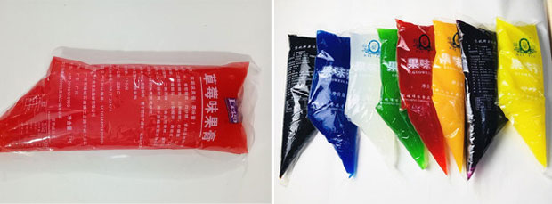 星火袋裝果醬包裝機械設(shè)備樣品