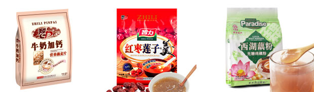 星火代餐粉包裝機(jī)械設(shè)備樣品