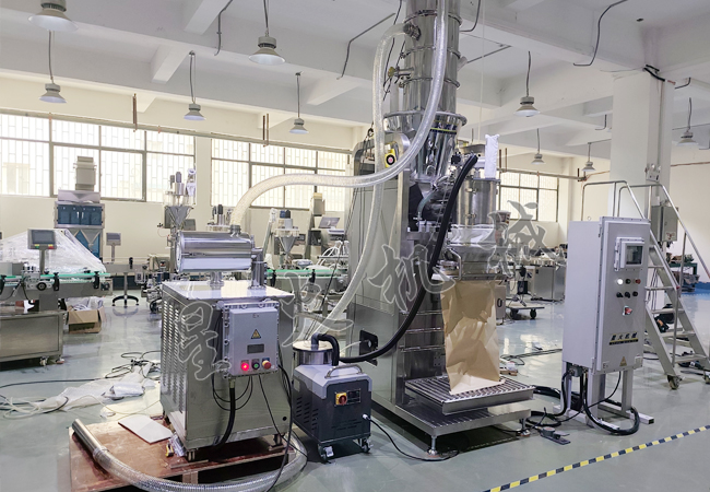 星火粉劑稱重包裝機(jī)設(shè)備展示